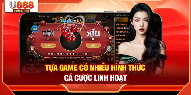 Tựa game có nhiều hình thức cá cược linh hoạt